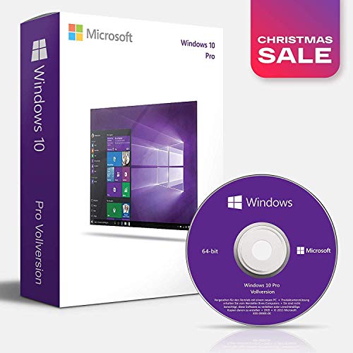 Windows 10 Professional 64 Bit OEM DVD - 1 Lizenz - Deutsch - Betriebssystem Windows 10 Vollversion - Windows 10 Pro